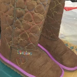 Sketchers girls boots